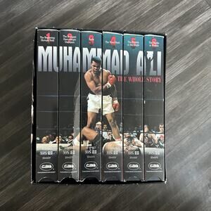 Vintage Muhammad Ali 'The Whole Story' Box Set VHS